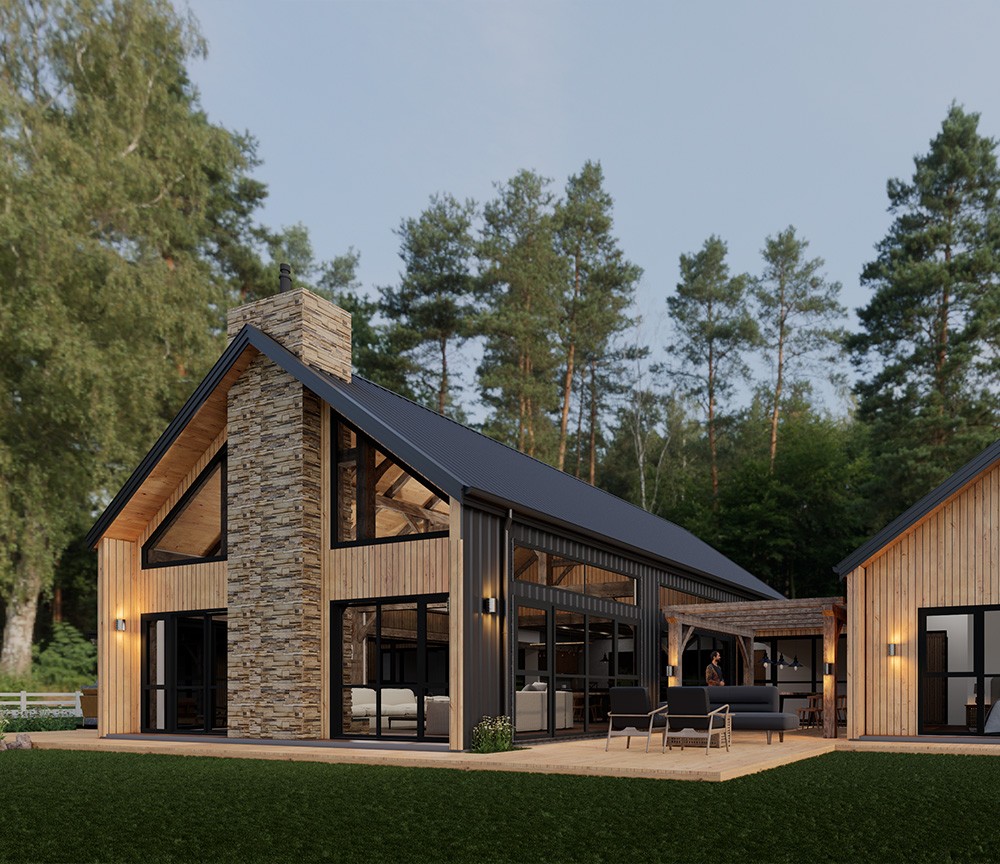 Barn-Style Home