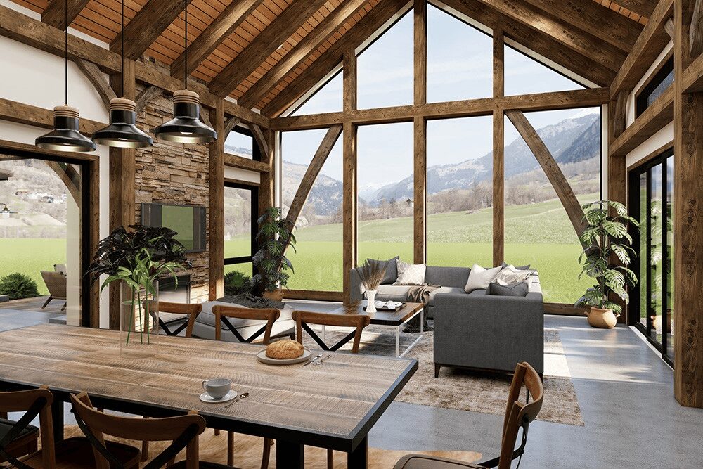 Inside Barn Home